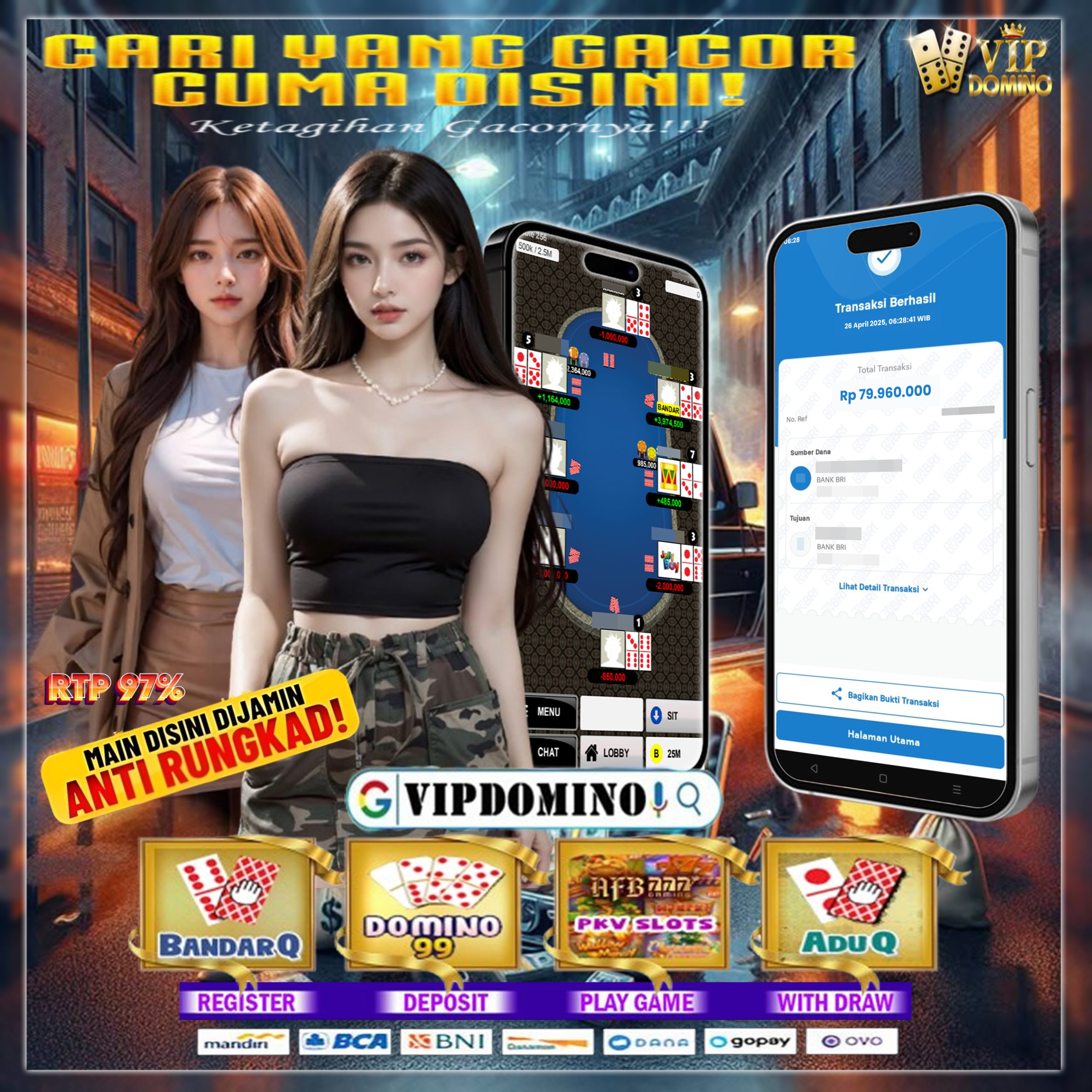 BandarQ VIP DOMINO Selalu Cuan BosQuh!