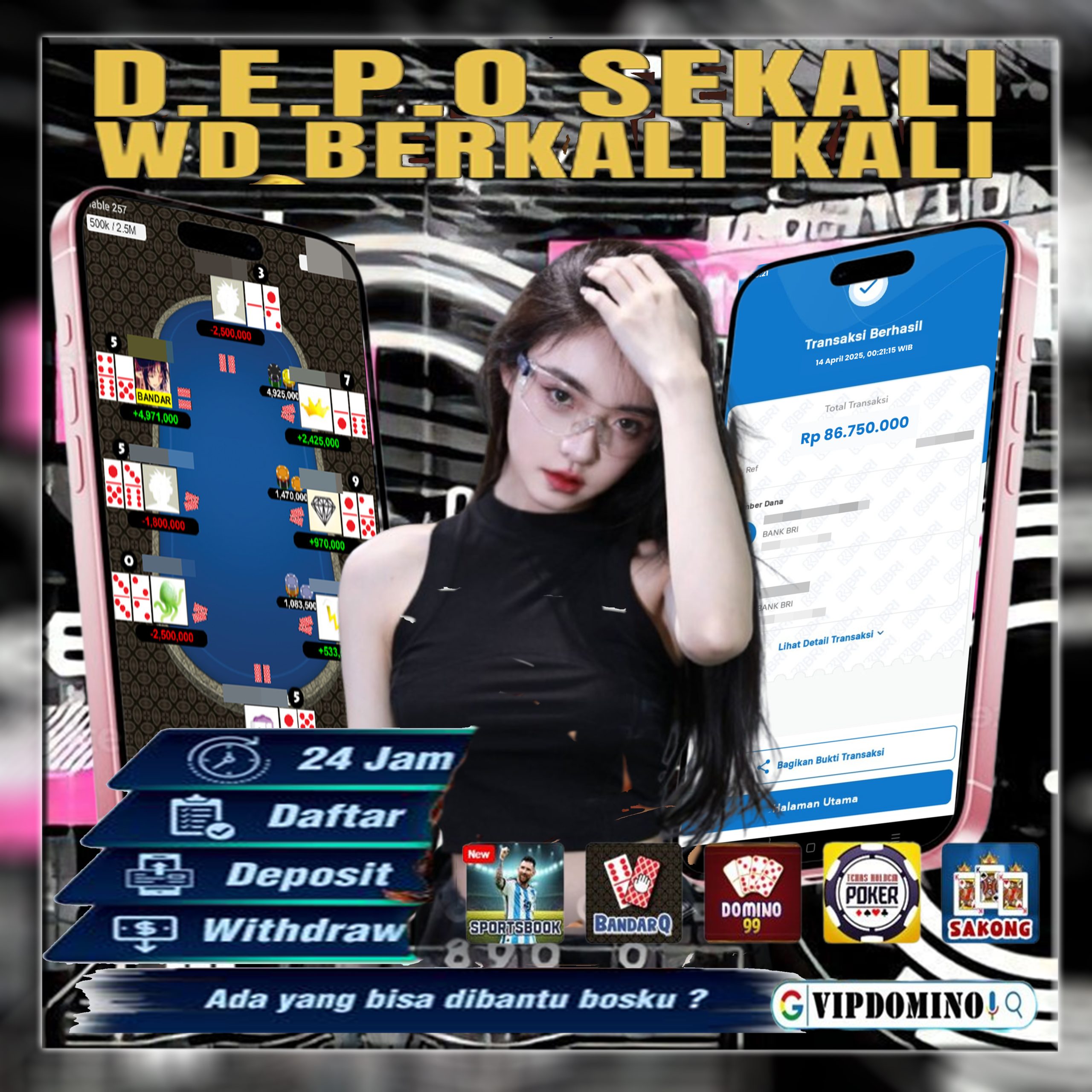 RAIH KEMENANGAN BERMAIN BANDAR Q DI VIP DOMINO