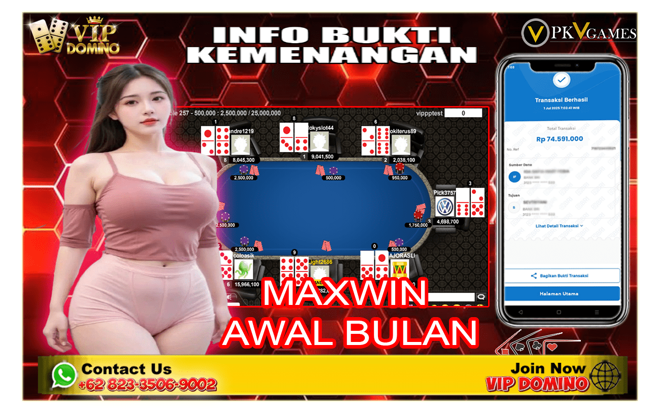 Menang 74 Juta Bermain di VIPDOMINO – Bukti Cuan Bukan Sekadar Janji!