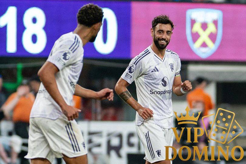 Hasil Manchester United vs West Ham: Skor 2-1