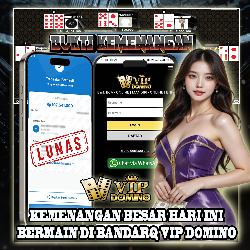 🎉 Kemenangan Fantastis 107 Juta Bermain di VIP DOMINO Gacor! 💰🔥