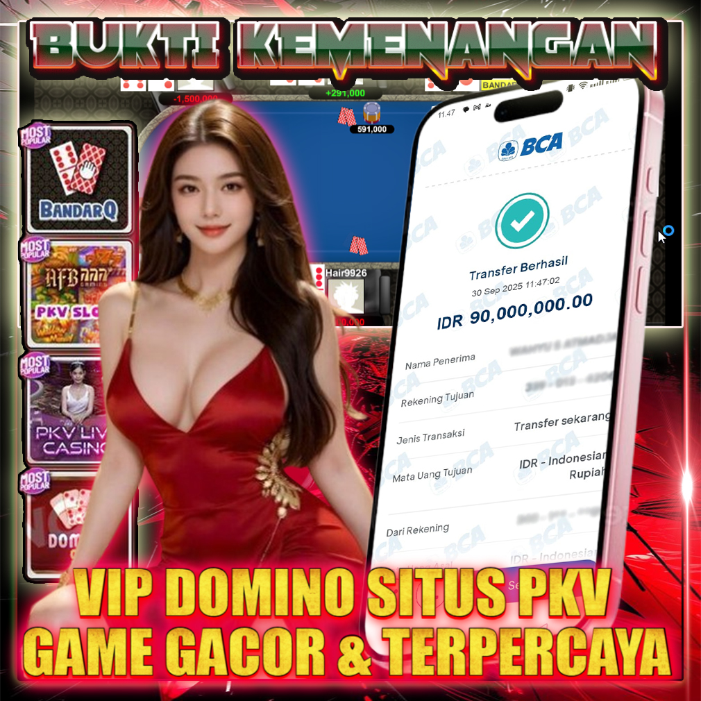 💰 Kemenangan 90 Juta Bermain Game BandarQ di VIP DOMINO