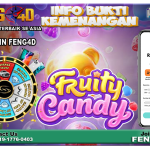 Bukti Kemenangan Slot Fruity Candy PG SOFT Raup Rp 11 Juta di Feng4D