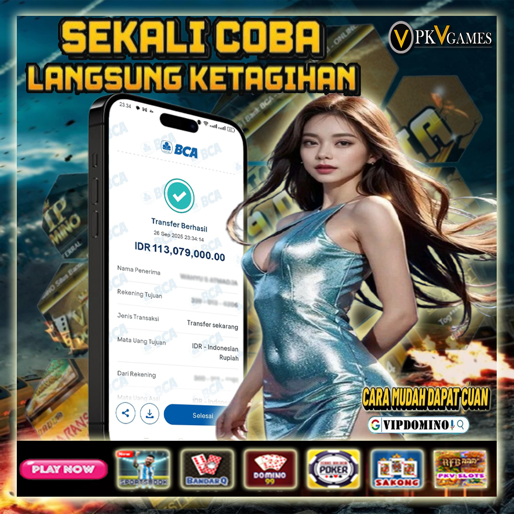 Kemenangan 113 Juta di VIP DOMINO Berhasil di Bawa Pulang !!
