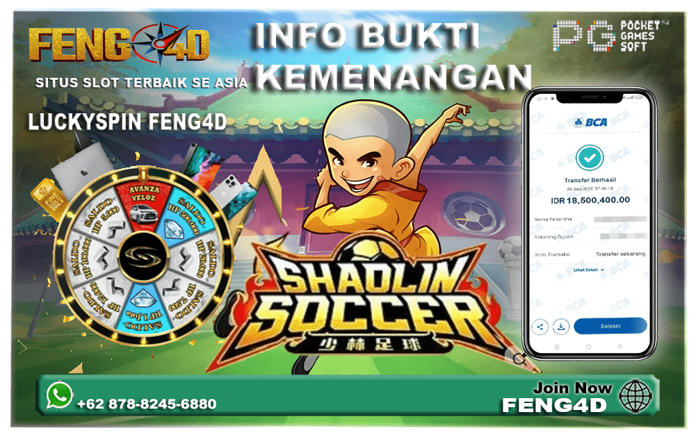 Slot Gacor Shaolin Soccer di FENG4D