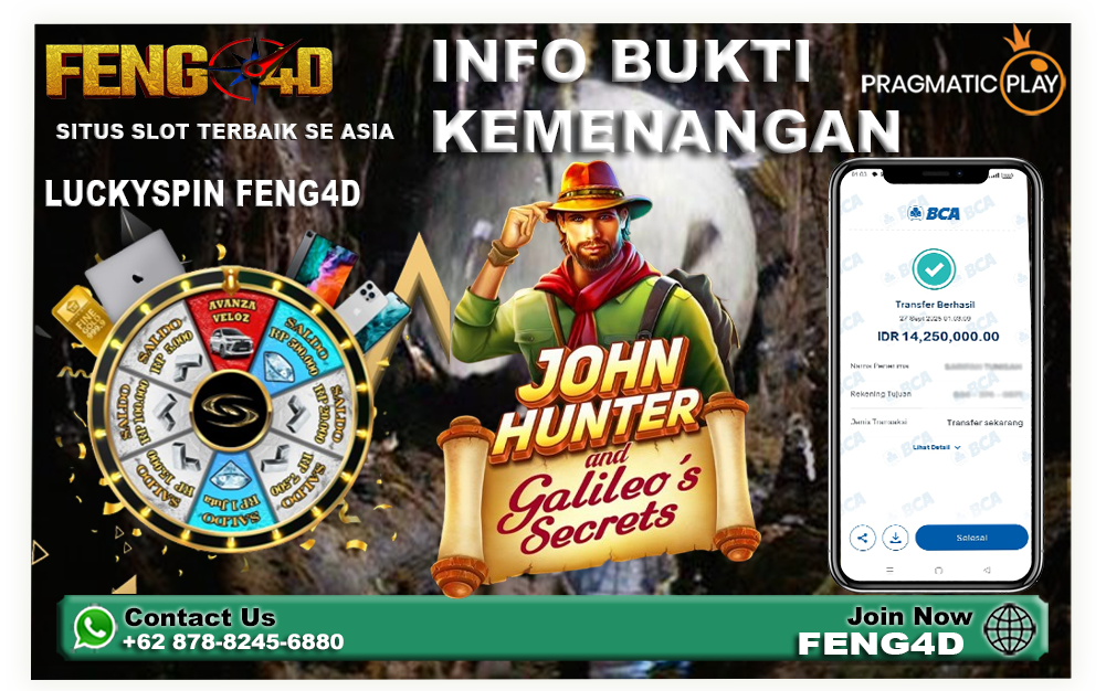 Maxwin Pasti Main John Hunter and Galileo’s Secret di FENG4D