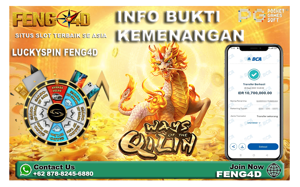Kemenangan Bermain Ways of the Qilin di FENG4D