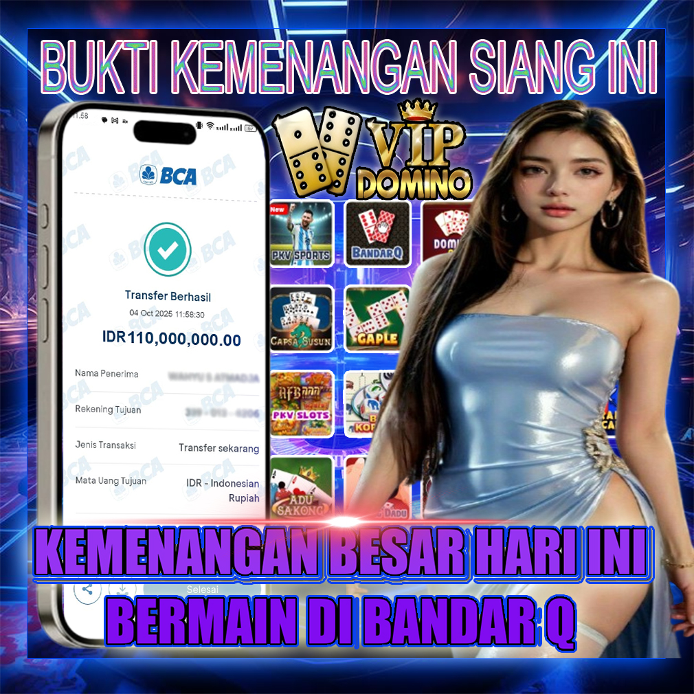 💎 Kemenangan 110 Juta Bermain Game di VIP DOMINO Situs Gacor Terpercaya 🎉