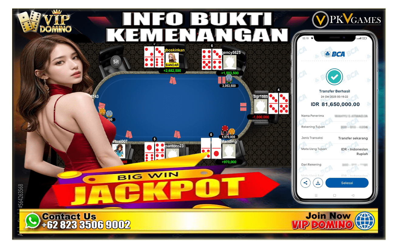 Kemenangan Bermain BandarQ di VIP DOMINO – Lengkap dengan Cara Bermain & Trik Hebatnya