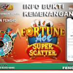 Kemenangan Besar Bermain Fortune Ace Super Scatter di FENG4D