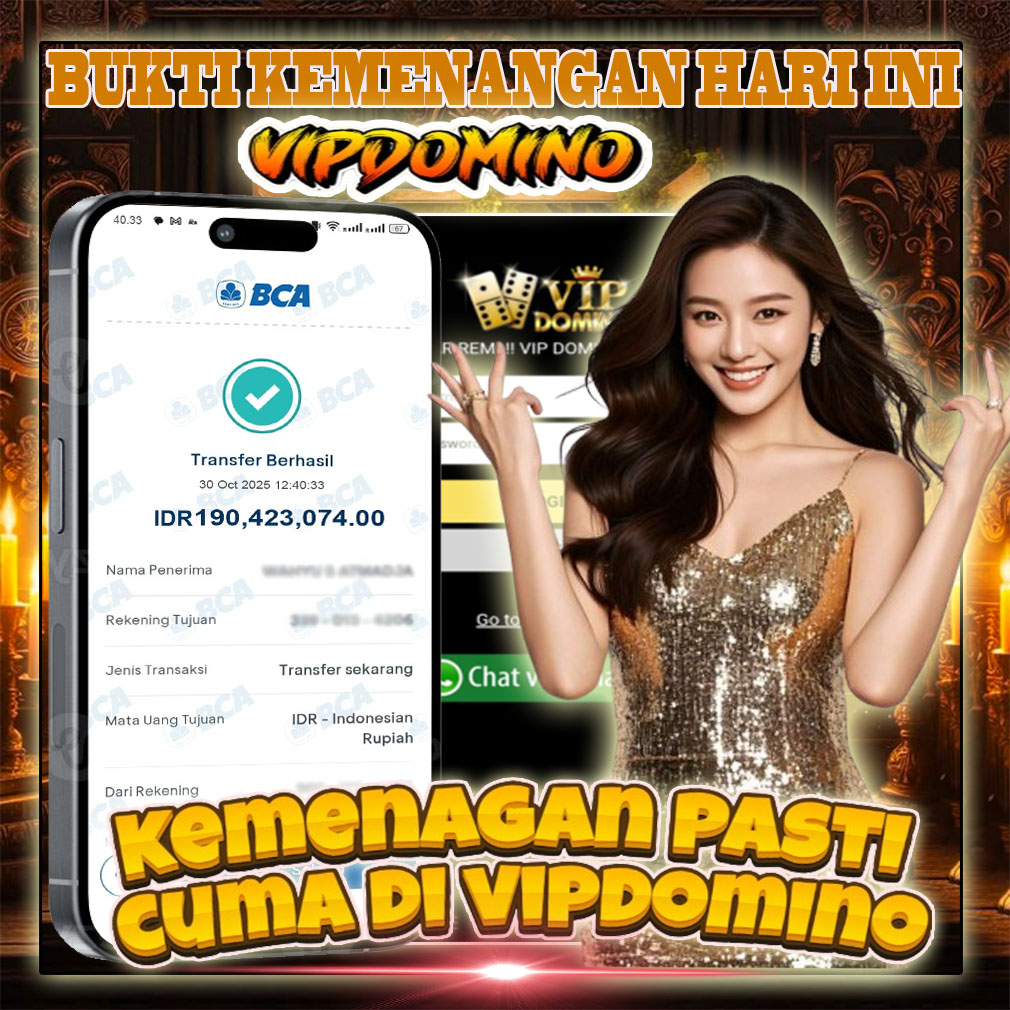 💎 Kemenangan Besar 190 Juta Bermain di Game VIP DOMINO Terbaik! 🎰