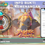 Kemenangan Besar Slot Majestic Empire di YUAN4D!