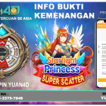 Bukti Kemenangan Starlight Princess Super Scatter di YUAN4D โ Kemenangan Spektakuler dari Sang Putri Cahaya!