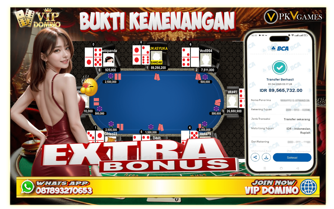 Pasti JEPE Besar! Main BandarQ di VIPDOMINO, Dijamin Hoki dan Cuan Setiap Hari