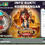 Bukti Kemenangan Bermain Queen of Bounty di YUAN4D!