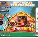 Kemenangan Slot The Dog House Raup Rp 14 Juta di Feng4D