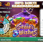 Kemenangan Slot Genie’s 3 Wishes PG SOFT Beri Rp 15,5 Juta di Feng4D