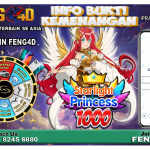 Kemenangan Slot Starlight Princess 1000 Raup Rp 26 Juta di Feng4D