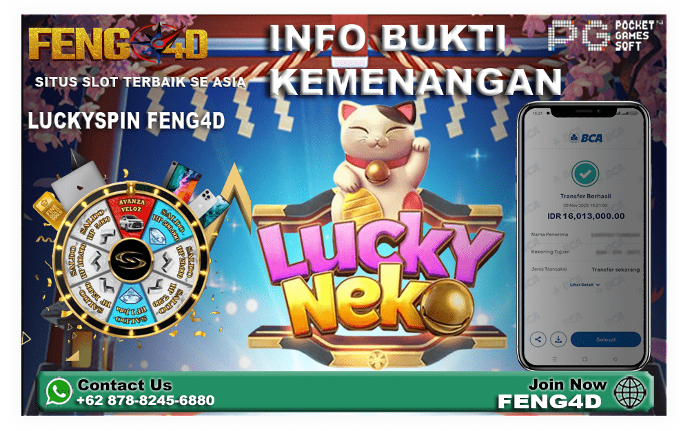 Bukti Kemenangan Bermain Lucky Neko Raih Maxwin dengan Trik Hoki Terbaru