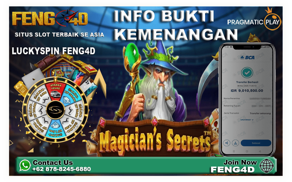 Kemenangan Besar Bermain Magician’s Secrets – Strategi JP Puluhan Juta!