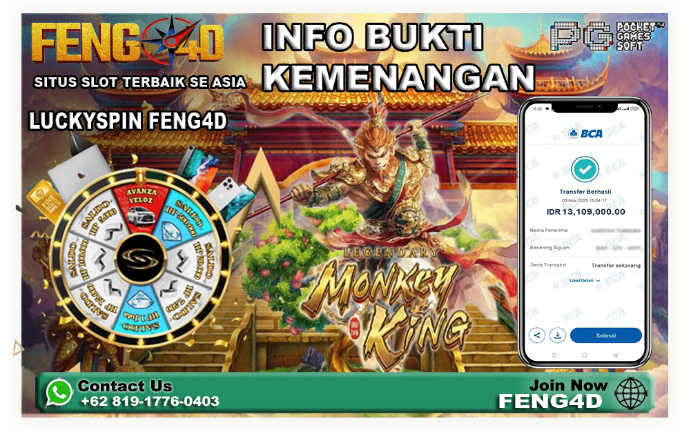 Bukti Kemenangan Legendary Monkey King: Modal Tipis Meledak Jadi Jackpot Hebat