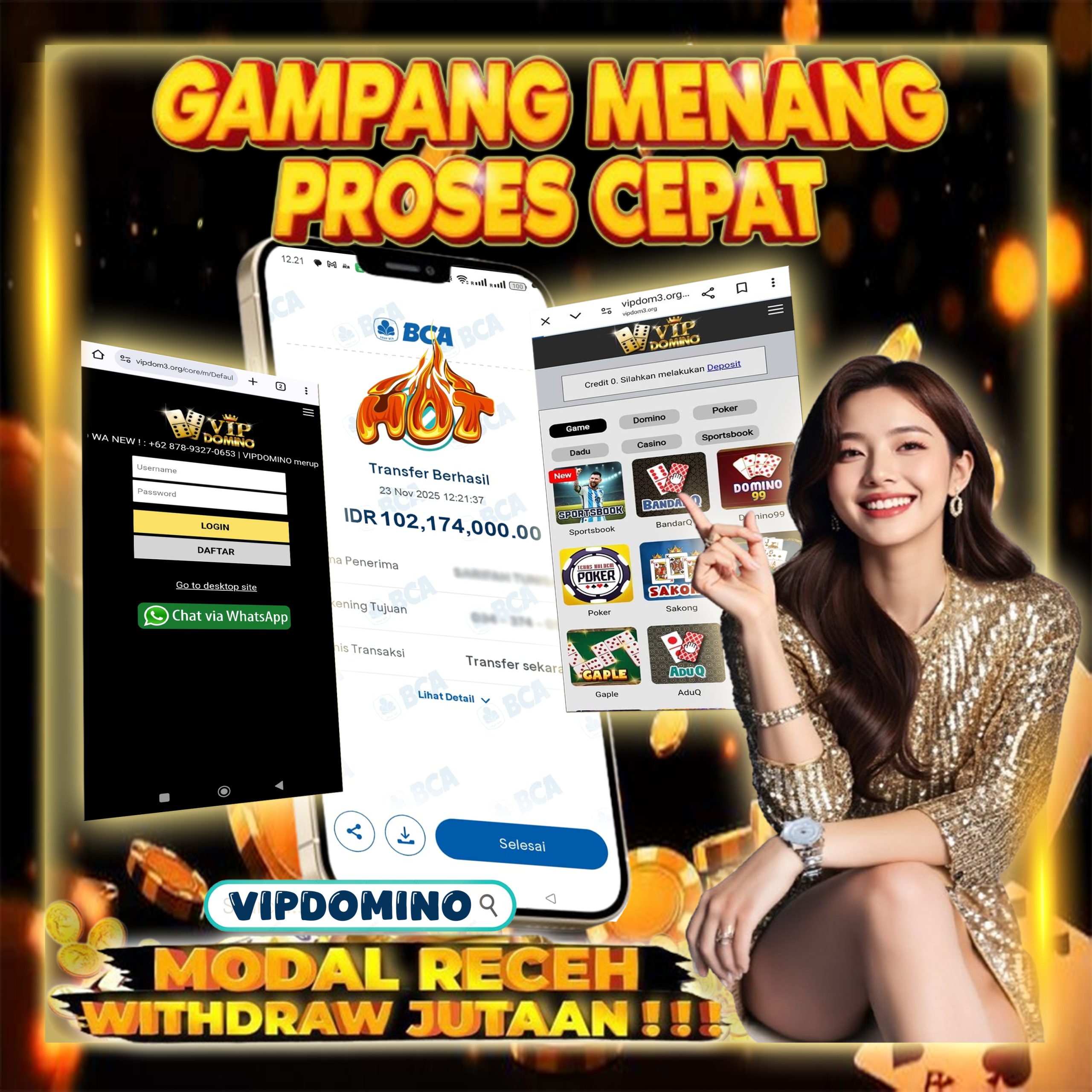 Bermain di BandarQ JP Besar, Ini Caranya di VIPDOMINO