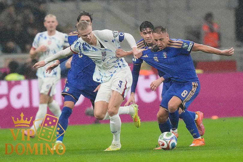 Hasil Italia vs Norwegia: Haaland Menggila, Azzurri Tumbang 1-4 di San Siro