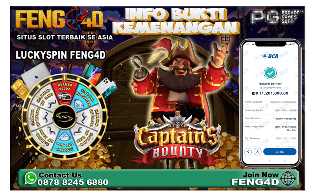 Kemenangan Bermain Captain’s Bounty