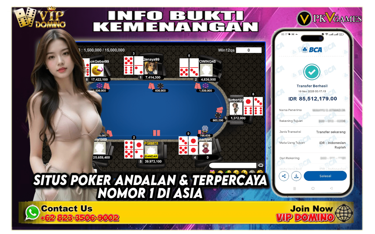 MUDAH MENANG BERMAIN BANDAR QQ VIPDOMINO