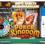Kemenangan Slo Poker Kingdom Win Raup Rp 15,4 Juta di Feng4D