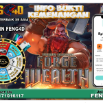 Kemenangan Slot Forge Wealth Raup Rp 13.870.000 di Feng4D