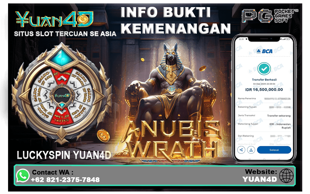 Artikel Kemenangan Besar di Slot Anubis Wrath – Rezeki dari Sang Penjaga Gerbang!