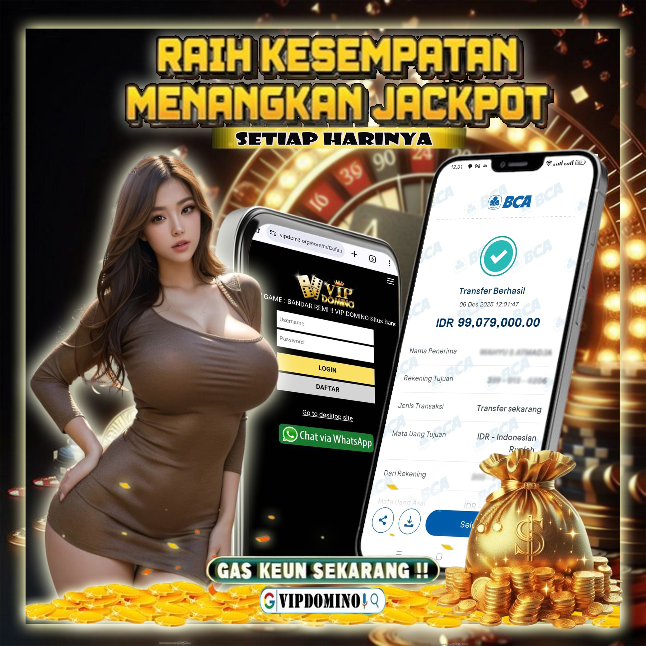 Kemenangan Besar WD 99 Juta Berhasil Cair Hari Ini