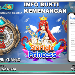 Kemenangan Besar di Slot Starlight Princess – Putri Cahaya Hadirkan Super Win!