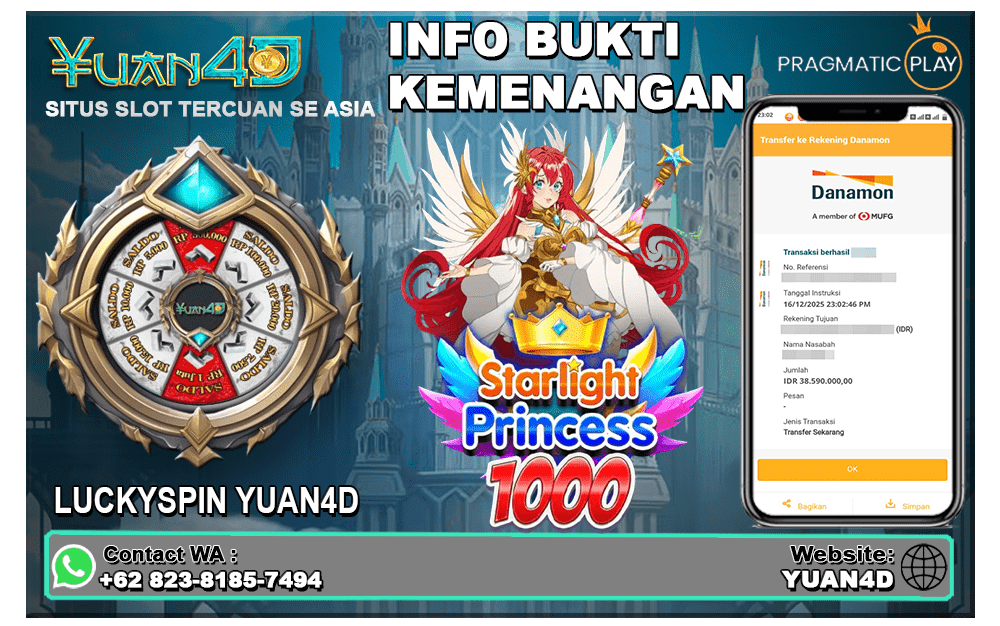 Kemenangan Fantastis di Slot Starlight Princess 1000 – Multiplier Petir Menghantam, Cuan Meledak!