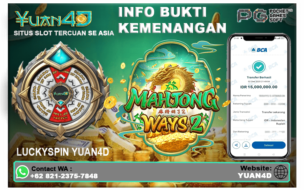Artikel Kemenangan Slot Mahjong Ways 2 – Wild Emas Pecah Beruntun, Maxwin Mendarat Manis!