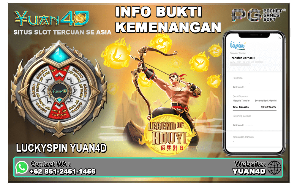 Kemenangan Besar di Slot Legend of Hou Yi – Sang Pemanah Surga Hadirkan Mega Win!