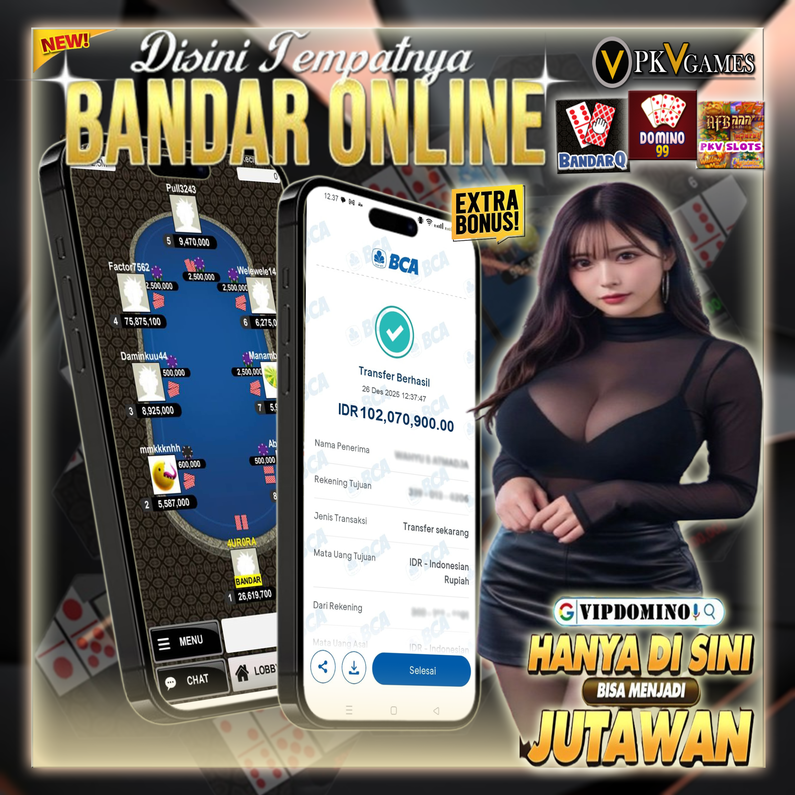 VIP Domino Gacor! Strategi Jitu Bermain Hingga Raih Kemenangan 102.070.900