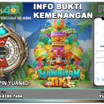Kemenangan Slot Hawaiian Tiki di YUAN4D — Sensasi Maxwin dari Pulau Tropis!
