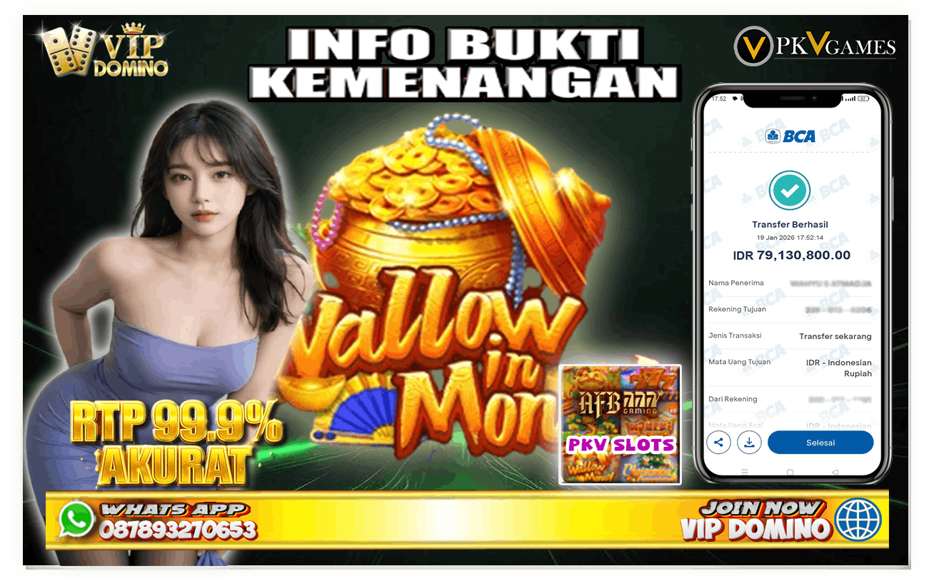 Kemenangan Fantastis Hari Ini di VIPDOMINO!