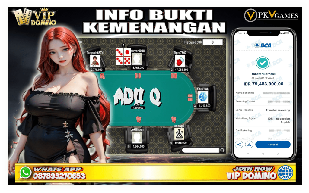 Kemenangan Spektakuler Bermain Adu Q Hari Ini di VIP Domino