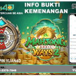 Kemenangan Slot Mahjong Ways 2, Kombinasi Tile Emas Bikin Cuan Mengalir