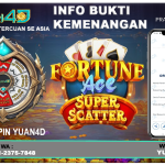 Kemenangan Slot Fortune Ace Super Scatter, Kartu Keberuntungan Bawa Cuan Besar