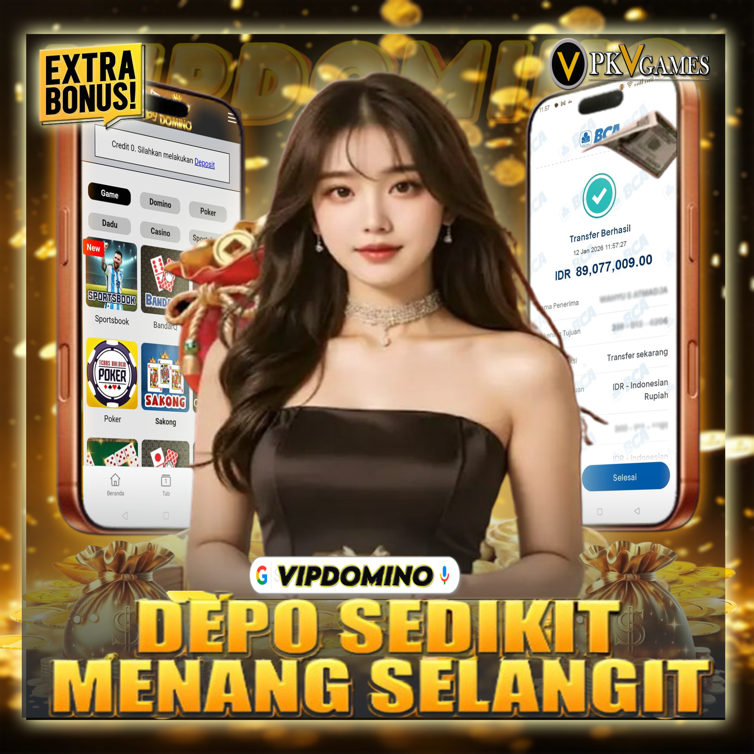 ๐ Kemenangan Fantastis Hari Ini di VIP Domino! ๐