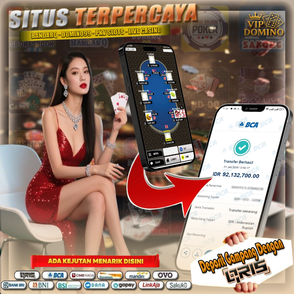 Kemenangan BandarQ Seolah Tak Ada Habisnya di VIPDOMINO!