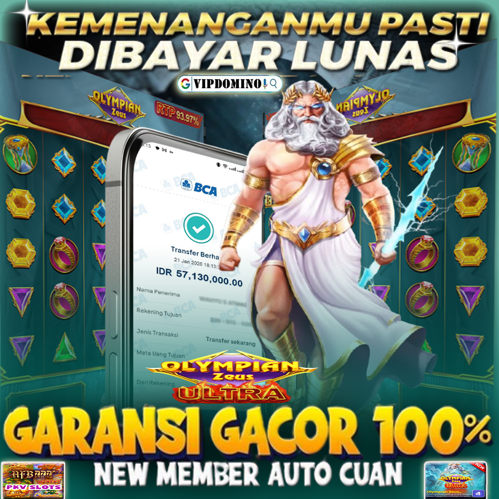Kemenangan Fantastis PKV Slot Olympian Zeus Ultra