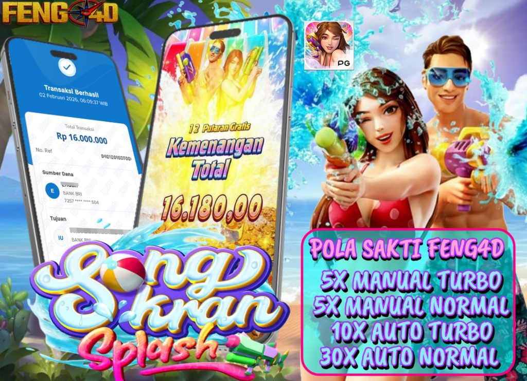 Bongkar Pola Gacor Songkran Splash WD 16 Juta