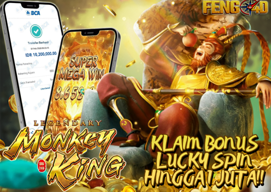 Bukti Kemenangan Slot Gacor Legendary Monkey King Rp 10,2 Juta