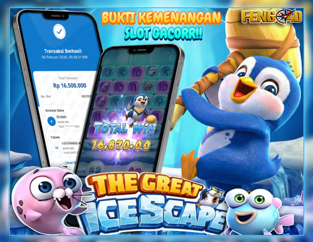 WD Meledak Rp 16.500.000 di The Great Icescape FENG4D Hari Ini